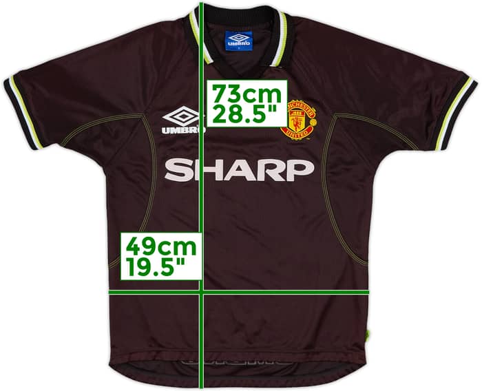 1998-99 Manchester United Third Shirt - 9/10 - (Y)