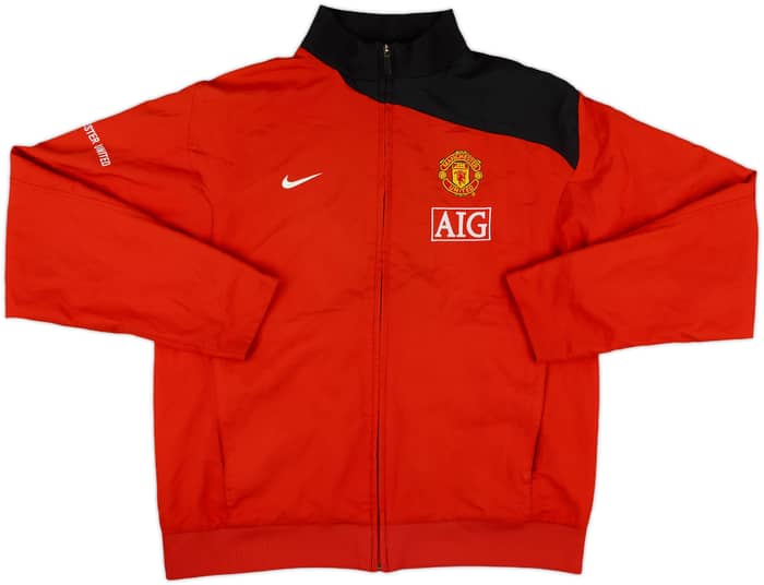 2008-09 Manchester United Nike Track Jacket - 8/10 - (L)
