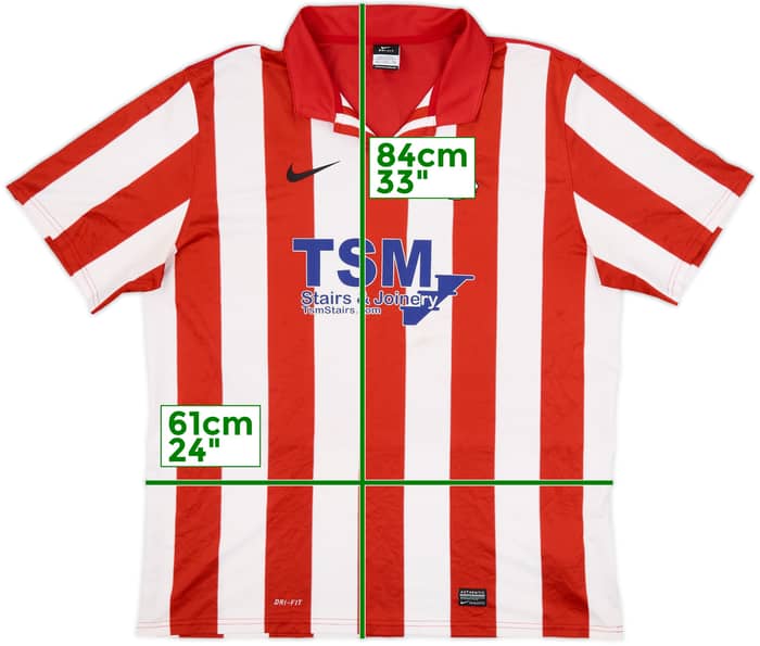 2012-13 Lincoln City Home Shirt - 6/10 - (XXL)