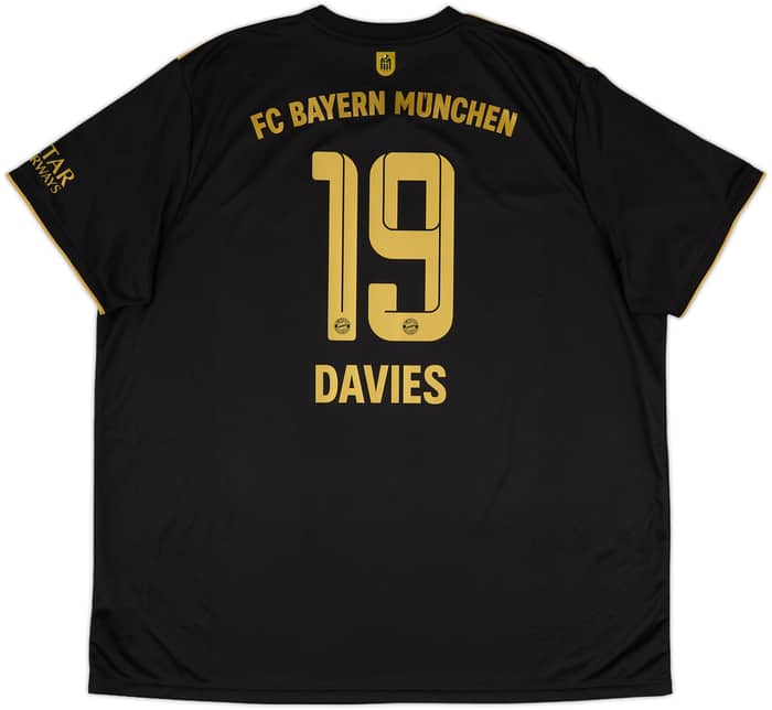 2021-22 Bayern Munich Away Shirt Davies #19 - 10/10 - (3XL)