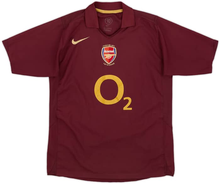 2005-06 Arsenal Home Shirt - 8/10 - (L.Boys)