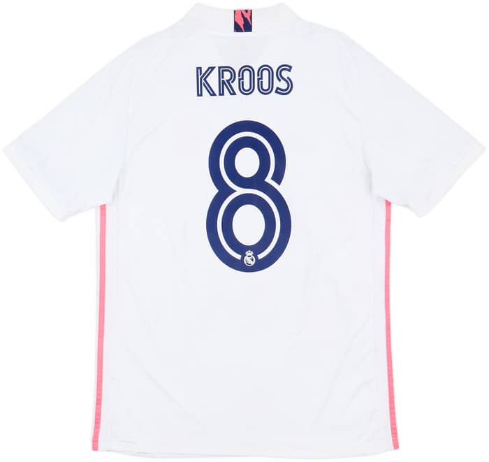 2020-21 Real Madrid Home Shirt Kroos #8 - 7/10 - (M)