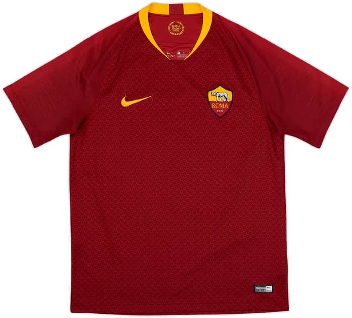 2018-19 Roma Home Shirt Dzeko #9 - 10/10 - (M)