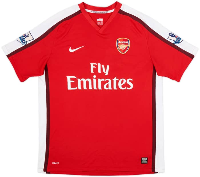 2008-10 Arsenal Home Shirt Walcott #14 - 6/10 - (L)