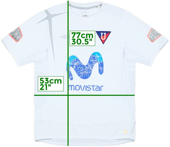 2007 LDU Quito Home Shirt - 5/10 - (L)
