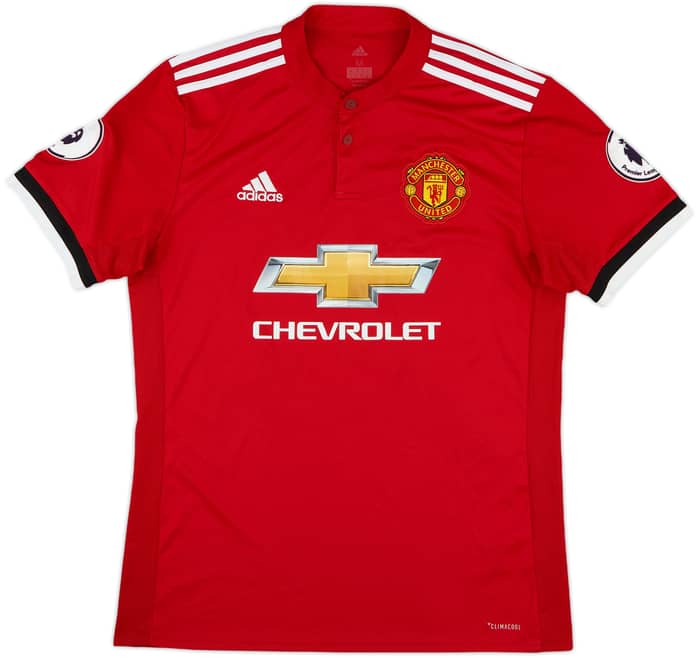 2017-18 Manchester United Home Shirt Lukaku #9 - 6/10 - (M)
