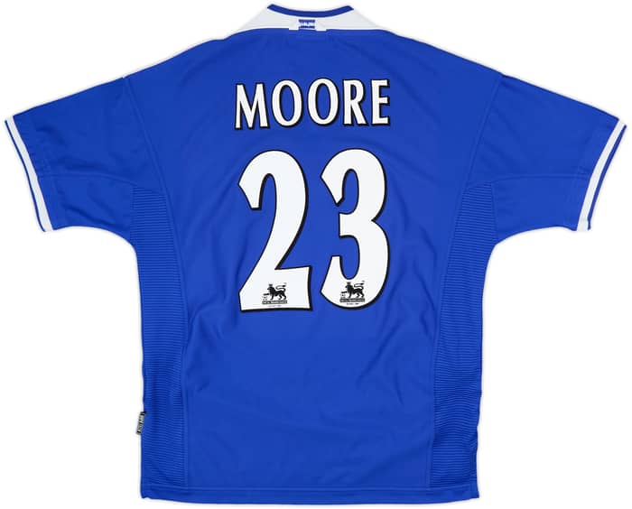 1999-00 Everton Home Shirt Moore #23 - 8/10 - (L)