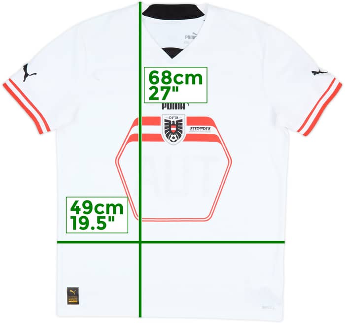 2022-23 Austria Away Shirt - 7/10 - (XL.Boys)