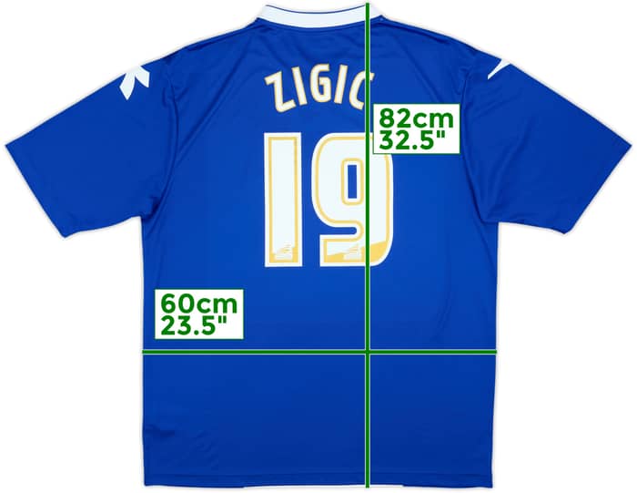 2013-14 Birmingham Home Shirt Zigic #19 - 7/10 - (XXL)