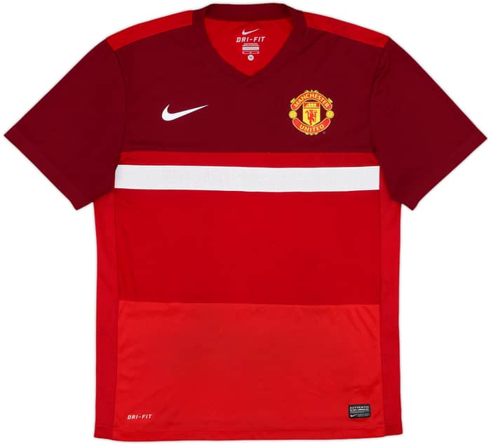 2011-12 Manchester United Nike Training Shirt - 7/10 - (M)