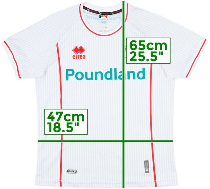2022-23 Walsall Away Shirt - 7/10 - (XS)