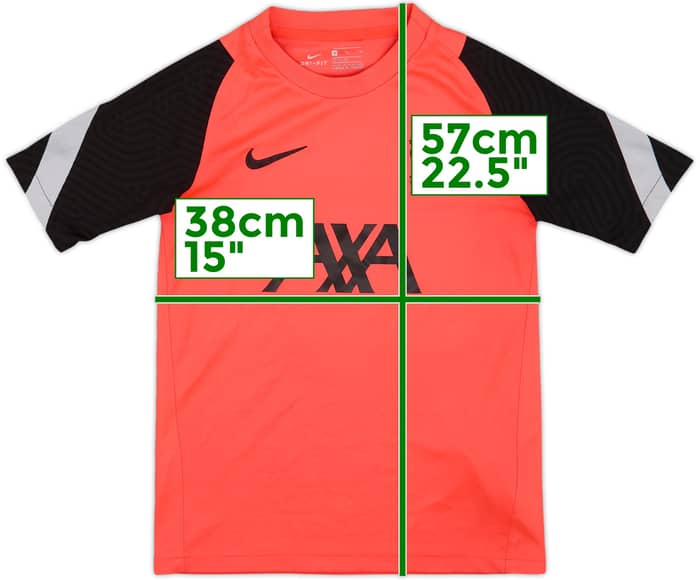 2020-21 Liverpool Nike Training Shirt - 7/10 - (M.Boys)