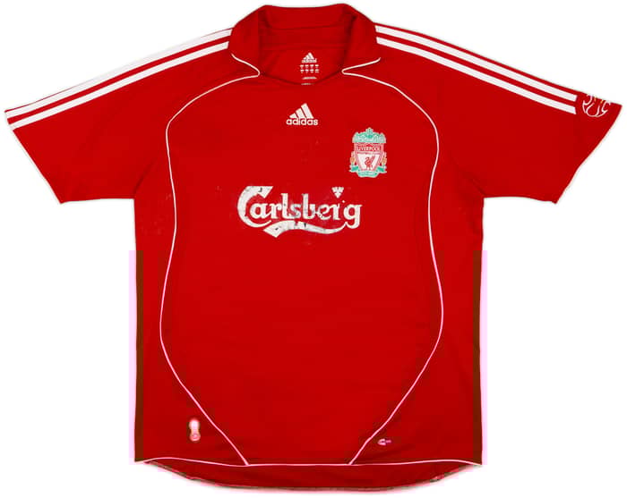 2006-08 Liverpool Home Shirt - 4/10 - (XL)