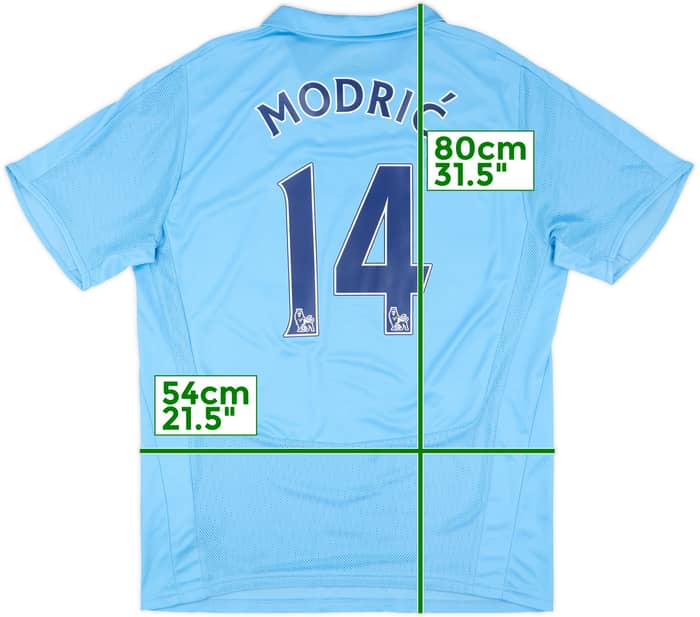 2008-09 Tottenham Away Shirt Modric #14 - 8/10 - (L)