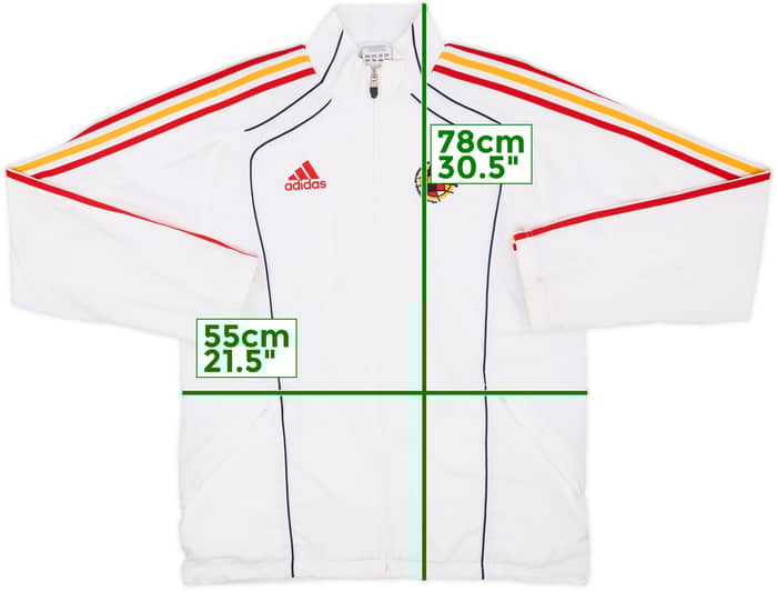 2010-11 Spain adidas Track Jacket - 8/10 - (M)
