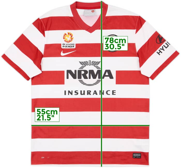 2012-13 Western Sydney Wanderers Away Shirt - 7/10 - (L)