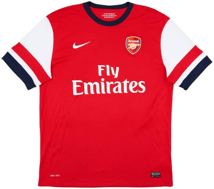 2012-14 Arsenal Home Shirt Arteta #8 - 8/10 - (L)