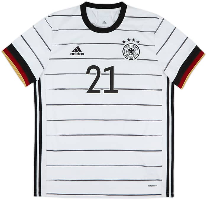 2020-21 Germany Home Shirt Gundogan #21 - 8/10 - (L)