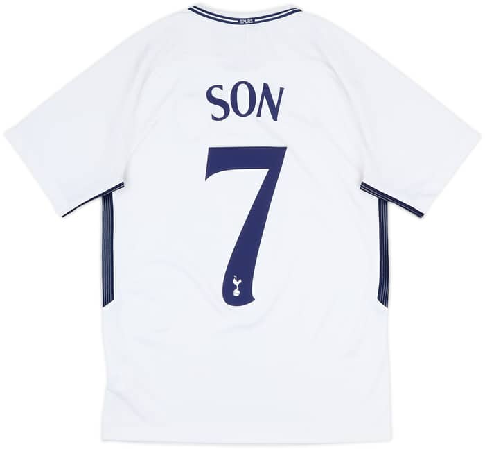 2017-18 Tottenham Home Shirt Son #7 - 7/10 - (S)