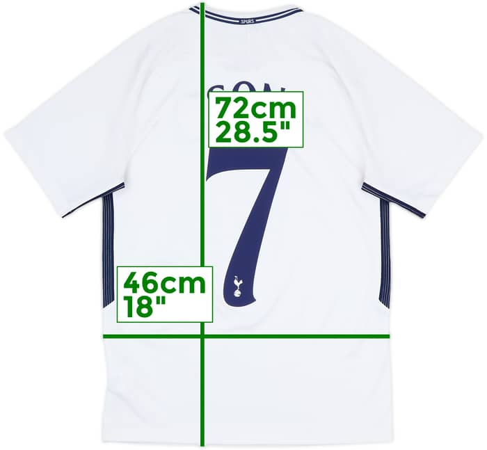 2017-18 Tottenham Home Shirt Son #7 - 7/10 - (S)