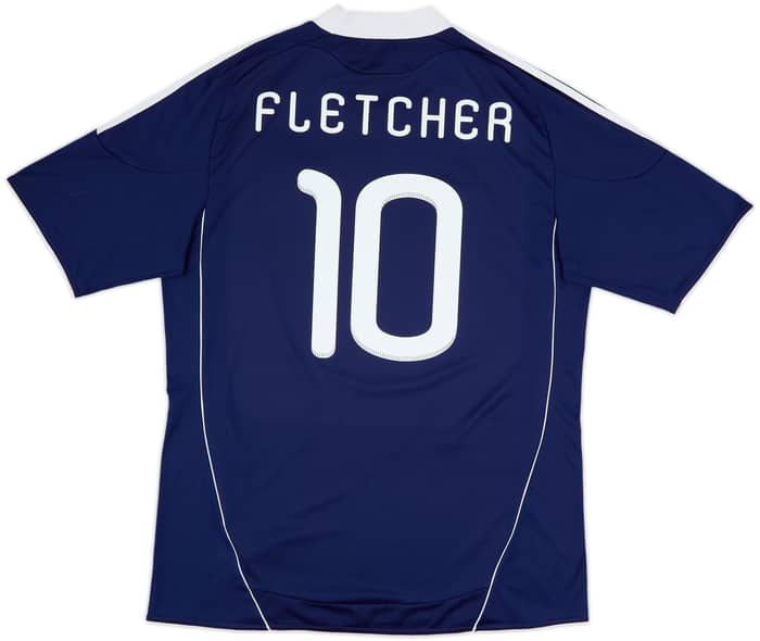 2010-11 Scotland Home Shirt Fletcher #10 - 10/10 - (XL)