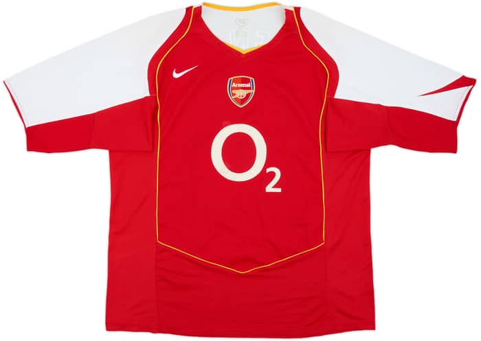2004-05 Arsenal Home Shirt Henry #14 - 8/10 - (XXL)