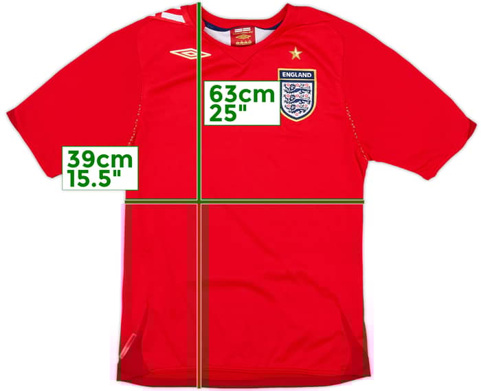 2006-08 England Away Shirt - 9/10 - (Women's S)