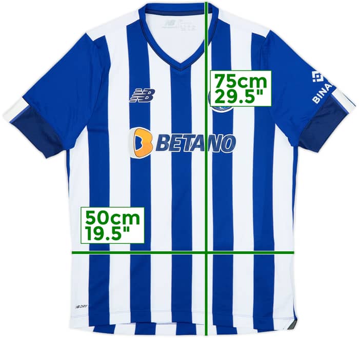 2022-23 Porto Home Shirt - 9/10 - (M)