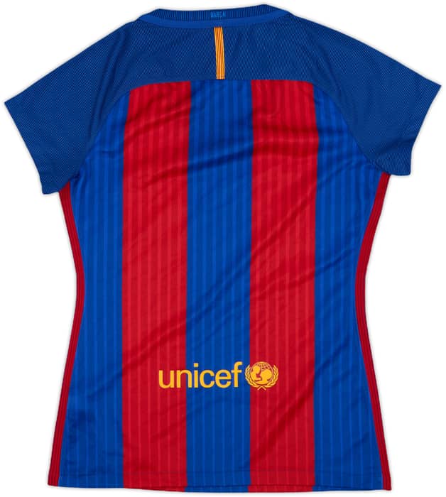2016-17 Barcelona Home Shirt - 9/10 - (Women's S)