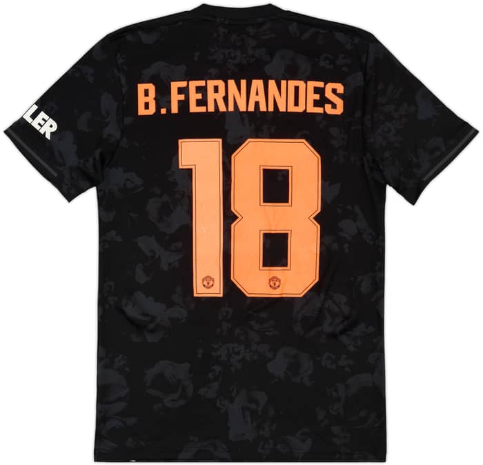 2019-20 Manchester United Third Shirt B.Fernandes #18 - 6/10 - (S)