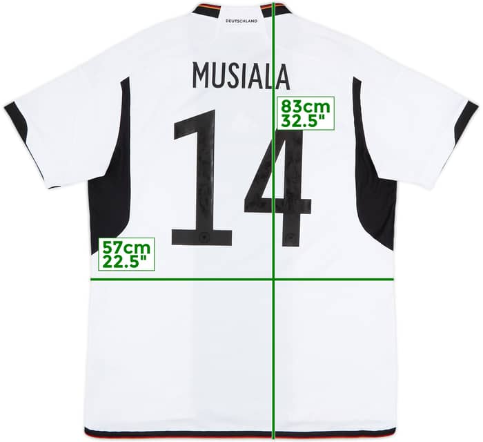 2022-23 Germany Home Shirt Musiala #14 - 9/10 - (XL)