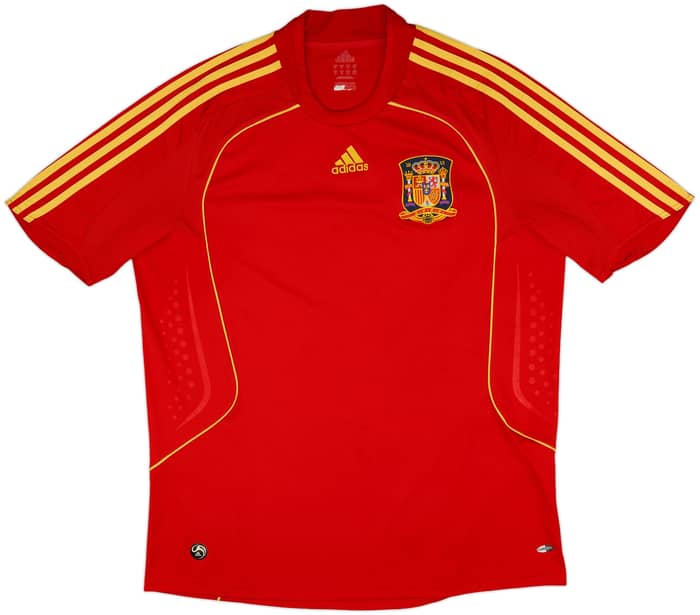 2007-09 Spain Home Shirt Frances #10 - 4/10 - (XL)