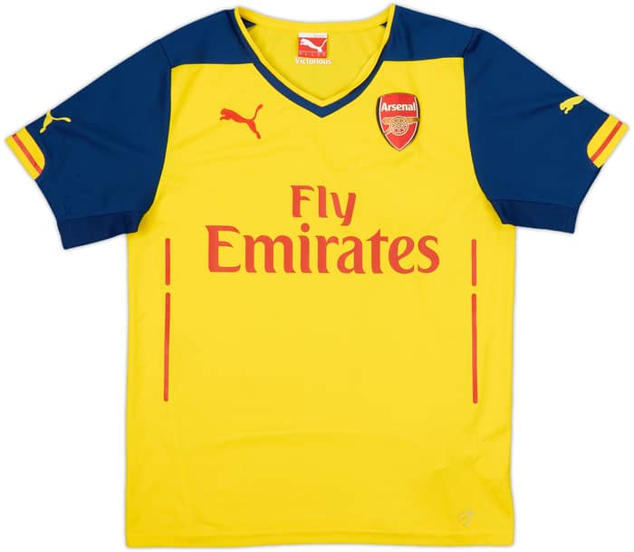 2014-15 Arsenal Away Shirt S.Cazorla #19 - 8/10 - (S)