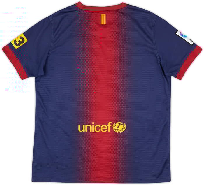 2012-13 Barcelona Home Shirt - 8/10 - (L.Boys)