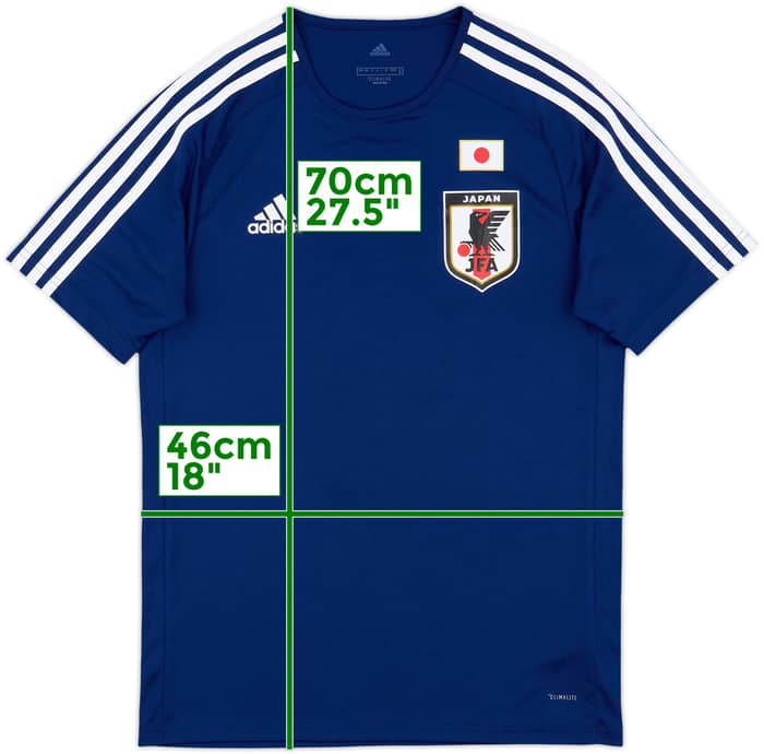 2017-18 Japan Basic Home Shirt #4 - 10/10 - (S)