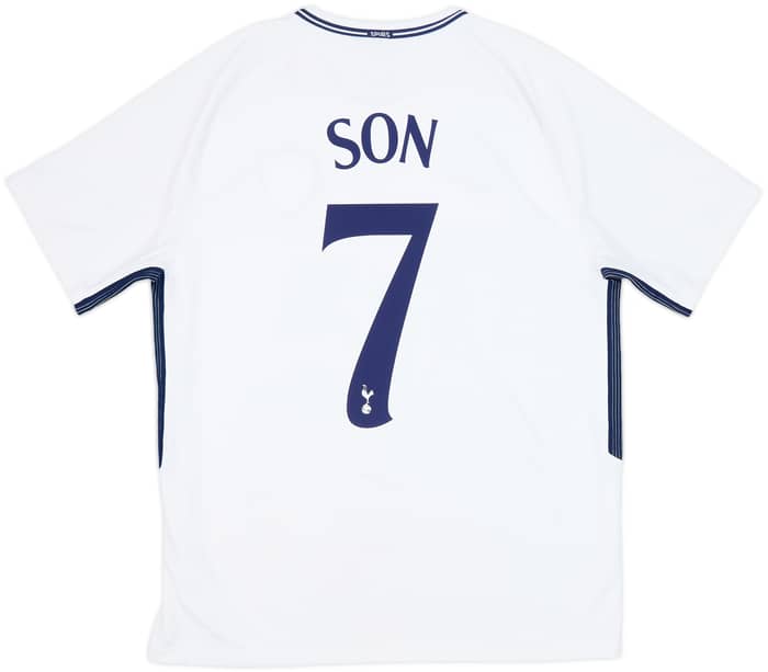 2017-18 Tottenham Home Shirt Son #7 - 10/10 - (L)