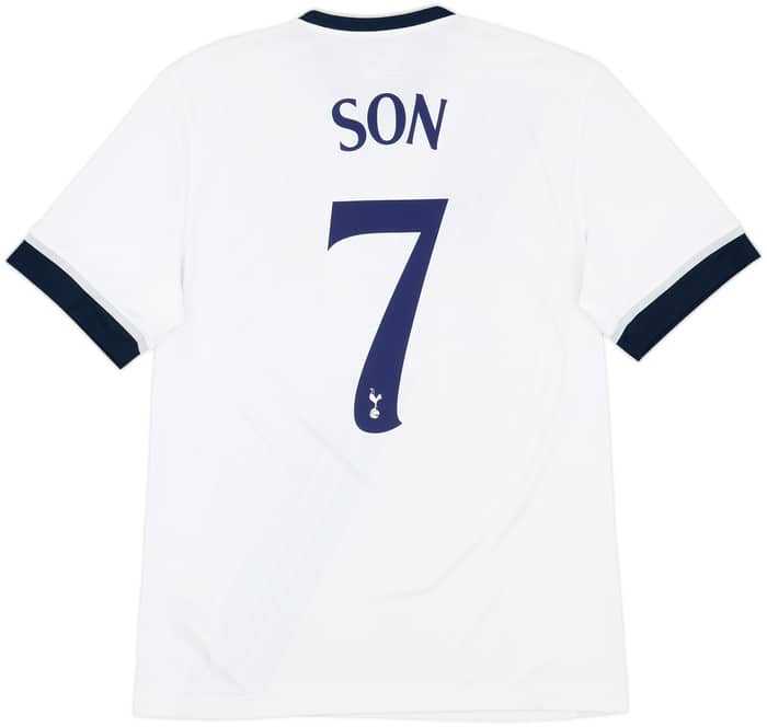 2015-16 Tottenham Home Shirt Son #7 - 9/10 - (L)