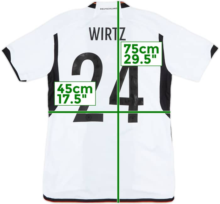 2022-23 Germany Home Shirt Wirtz #24 - 10/10 - (S)