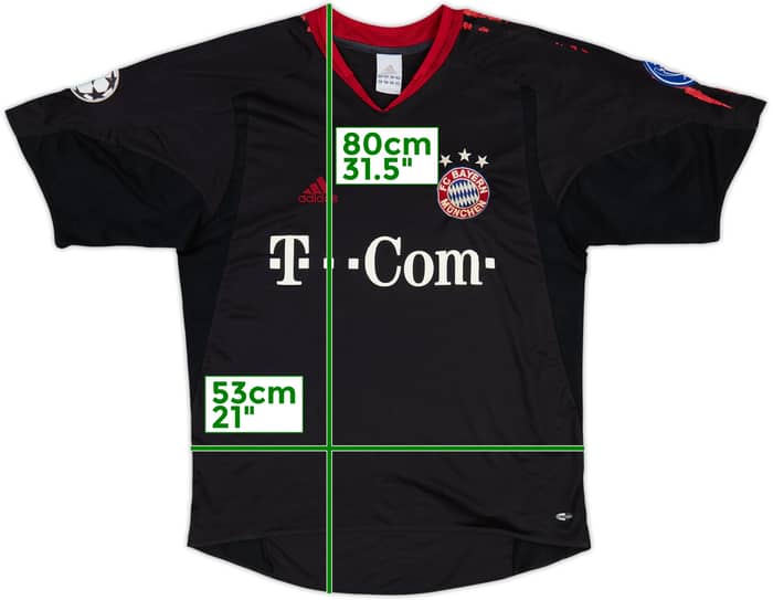 2004-05 Bayern Munich CL Shirt - 4/10 - (M)
