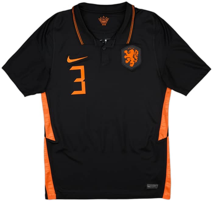 2020-22 Netherlands Away Shirt De Ligt #3 - 9/10 - (S)