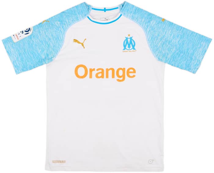 2018-19 Olympique Marseille Home Shirt Thauvin #26 - 4/10 - (M)