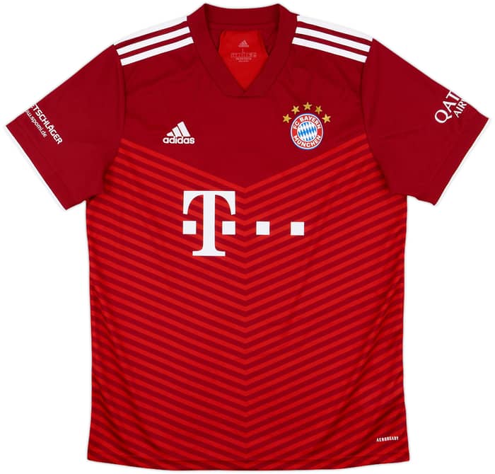 2021-22 Bayern Munich 'Fanclub' Home Shirt - 10/10 - (L)