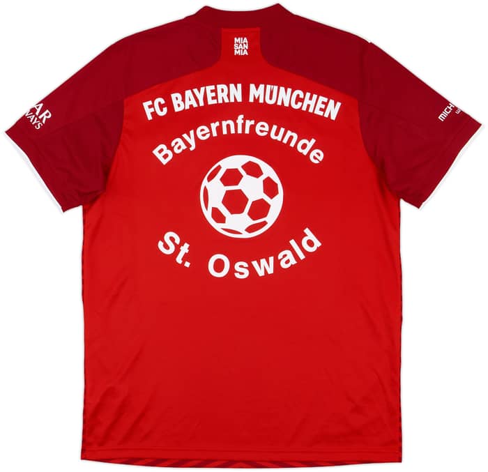2021-22 Bayern Munich 'Fanclub' Home Shirt - 10/10 - (L)