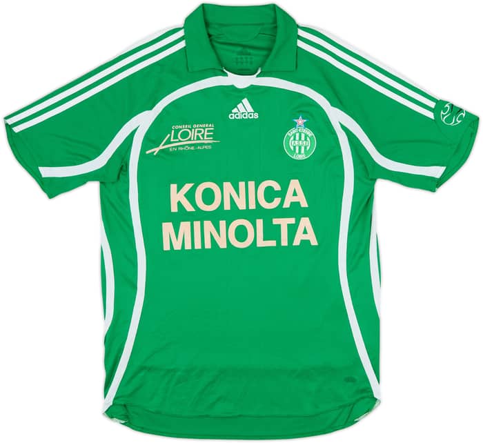 2006-07 Saint Etienne Home Shirt Perrin #24 - 6/10 - (M)