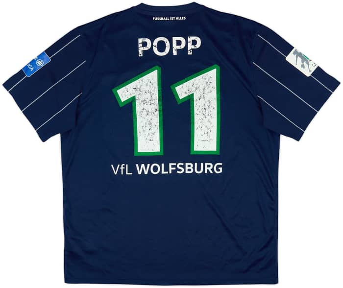 2016-17 Wolfsburg Third Shirt Popp #11 - 5/10 - (XL)