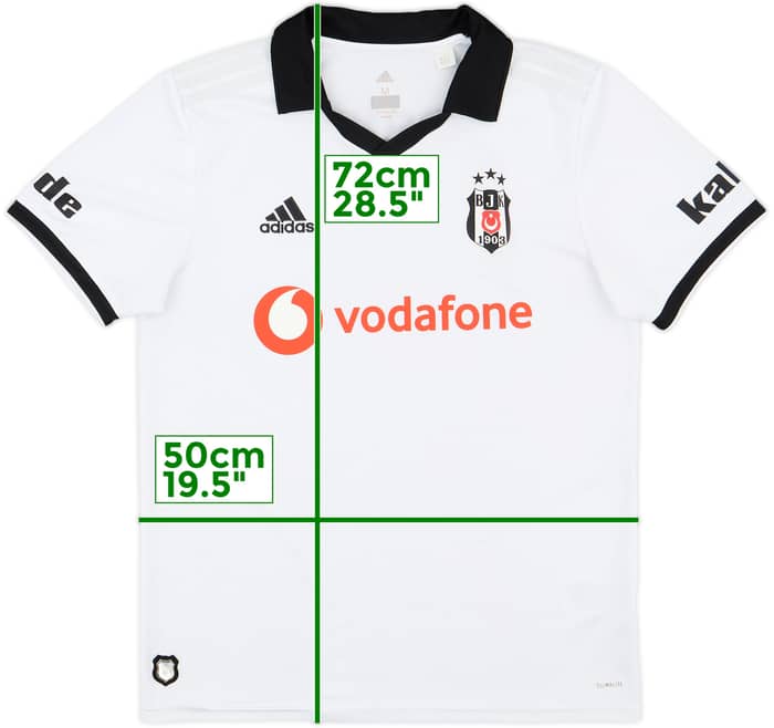2018-19 Besiktas Home Shirt - 7/10 - (M)