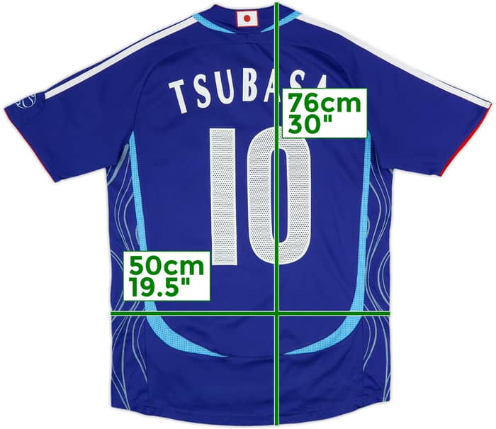 2006-08 Japan Home Shirt Tsubasa #10 - 6/10 - (M)