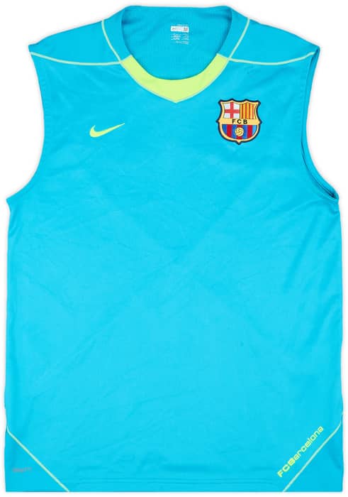 2007-08 Barcelona Nike Training Vest Ronaldinho #10 - 8/10 - (M)