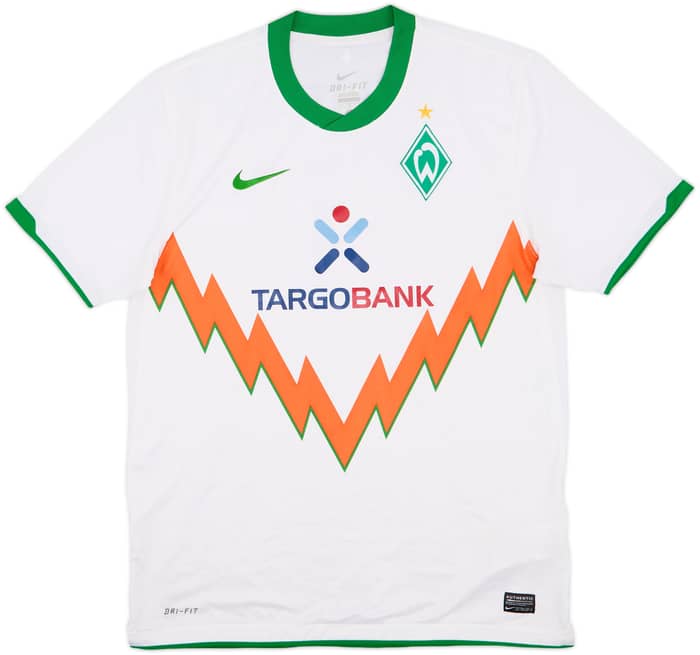 2010-11 Werder Bremen Away Shirt Arnautovic #7 - 4/10 - (L)