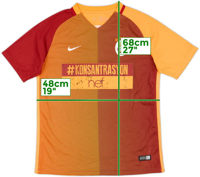 2016-17 Galatasaray Home Shirt - 5/10 - (XL.Boys)